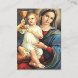 血大切院ゲルトゥード祈りの言葉聖札 名刺