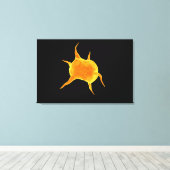 血小板の概念像 キャンバスプリント (インサイチュ (ウッドフロア))