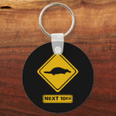 血小板道路標識 キーホルダー (正面)