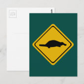 血小板道路標識 ポストカード (正面/裏面)