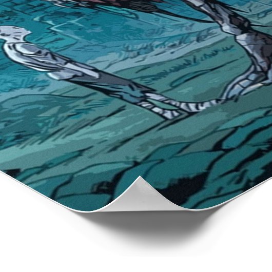 血性の ポスター (角)