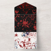 血招待状 オールインワン招待状 (内側)