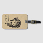 血救のイエス・クラウン・オブ・トーンズ ラゲッジタグ (正面横)