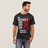 血栓の弟の戦いは俺の血栓だ Tシャツ (正面フル)