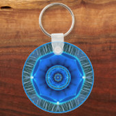 血栓チャクラマンダラ14 キーホルダー (正面)