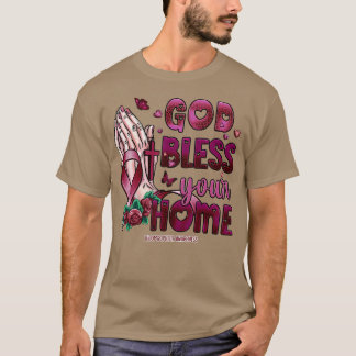 血栓認識度神は信仰の希望を祝福する Tシャツ