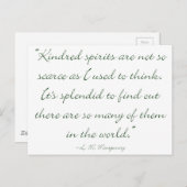 血気盛んな人は少ない ポストカード (正面/裏面)