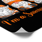 血液がん生存者の子供 ポスター (角)