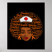 血液がん認識度看護 ポスター (正面)