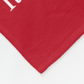 血液がん赤認識度リボンChemoブランケット フリースブランケット (角)