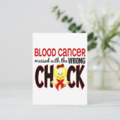 血液がん、間違った女に手を出したな ポストカード (スタンド正面)