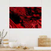 血液くもの巣 ポスター (キッチン)