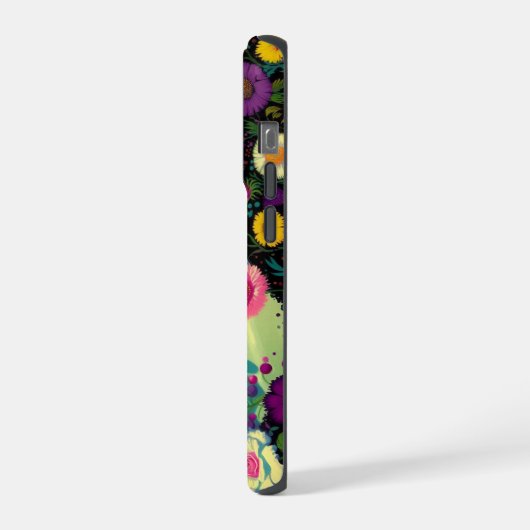 血液と開花 iPhoneケース (左側面)