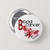 血液の癌の蝶3.1 缶バッジ (正面&裏面)