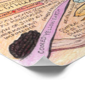 血液を調色する ポスター (角)