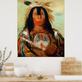 血液インディアン長。 ポスター (キッチン)