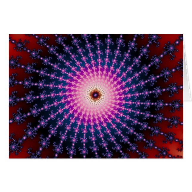 血液ショットフラクタル旋回 (正面横)