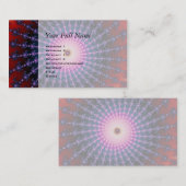 血液ショットフラクタル旋回 名刺 (正面/裏面)