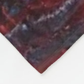 血液スカル フリースブランケット (角)