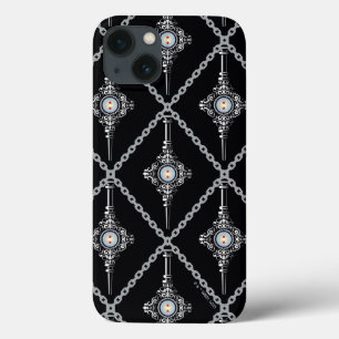 血液トロスパターン iPhone 13ケース