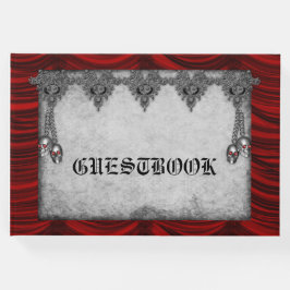 血液バラ及び ゲストブック