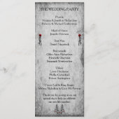 血液バラ結婚ゴシック プログラム (裏面)