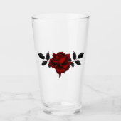 血液バラ タンブラーグラス (正面)