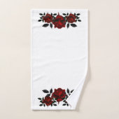 血液バラ バスタオルセット (ハンドタオル)