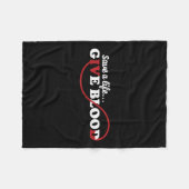 血液供救給者Aの生与え活献剤 フリースブランケット (正面(横))