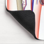 血液供給 マウスパッド (コーナー)