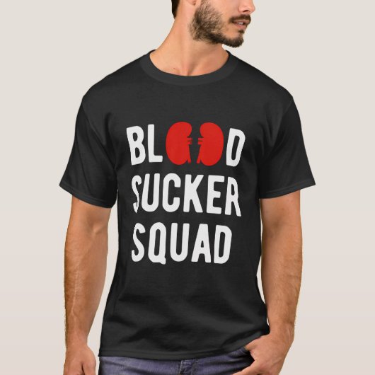 血液吸盤腎症 Tシャツ (正面)