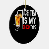 血液型はアイスティーナース セラミックオーナメント (右)