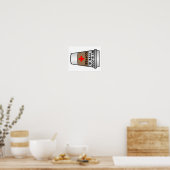 血液型コーヒーポスおもしろいター ポスター (キッチン)