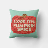血液型：カボチャ・スパイス装飾用クッション クッション (裏面)