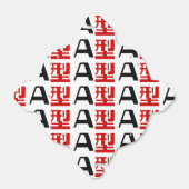 血液型A日本の漢字 フェイバーボックス (折り畳みなし)