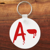 血液型A陰性#Horror院 キーホルダー (正面)