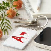 血液型A陰性#Horror院 キーホルダー (正面右)