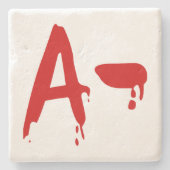 血液型A陰性#Horror院 ストーンコースター (正面)