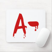 血液型A陰性#Horror院 マウスパッド (マウス)