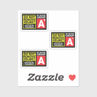 血液型A シール