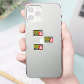 血液型A シール (スマートフォン)