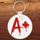 血液型A+前向き #Horror病院 キーホルダー (正面)