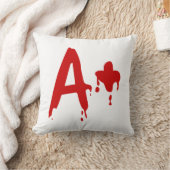 血液型A+前向き #Horror病院 クッション (ブランケット)