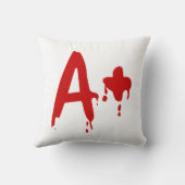 血液型A+前向き #Horror病院 クッション (裏面)