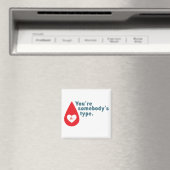 血液型A Rh -あなたは誰かの血液型を提供する マグネット (インサイチュ (食洗機))