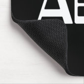 血液型AB漢字日本の字 マウスパッド (コーナー)