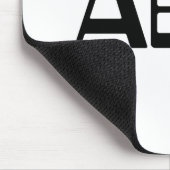 血液型AB漢字日本の字 マウスパッド (コーナー)
