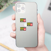 血液型AB シール (スマートフォン)