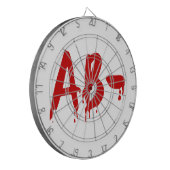 血液型AB – ネガティブ#Horror病院 ダーツボード (正面左)