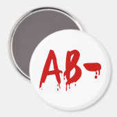血液型AB – ネガティブ#Horror病院 マグネット (正面/裏面)